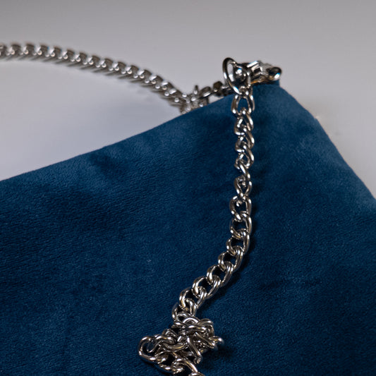 LaPoshetta velluto blu