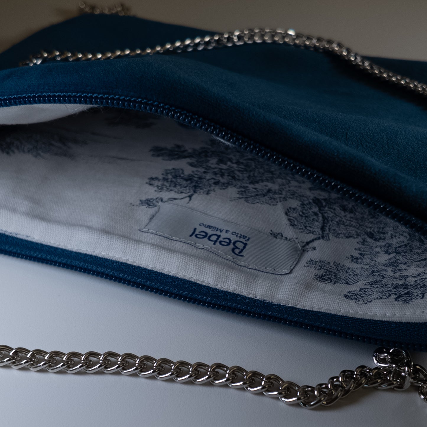 LaPoshetta velluto blu