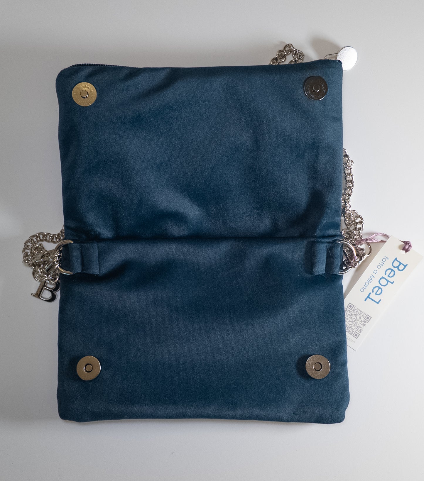 LaPoshetta velluto blu