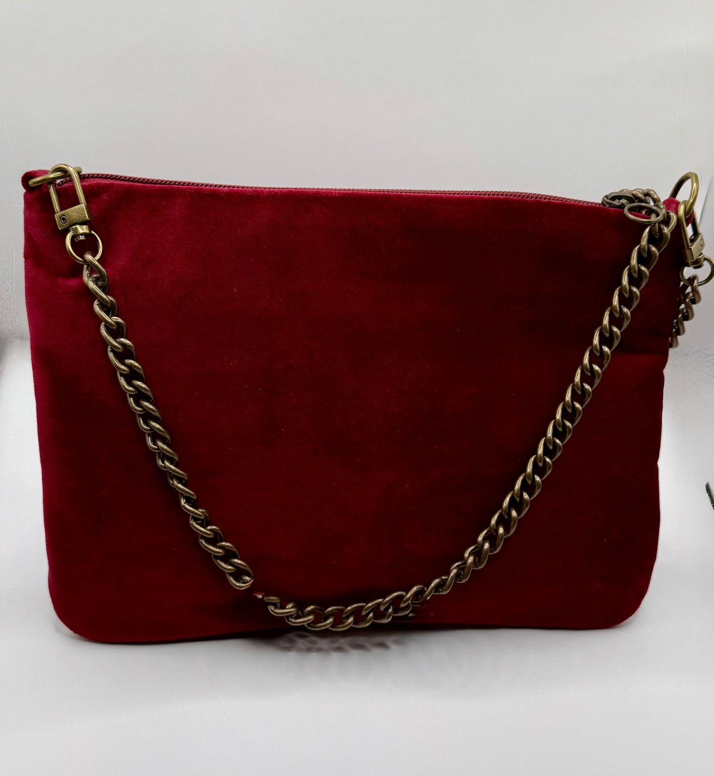 La Poshetta velluto bordeaux