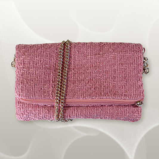 Zippy bouclé rosa antico