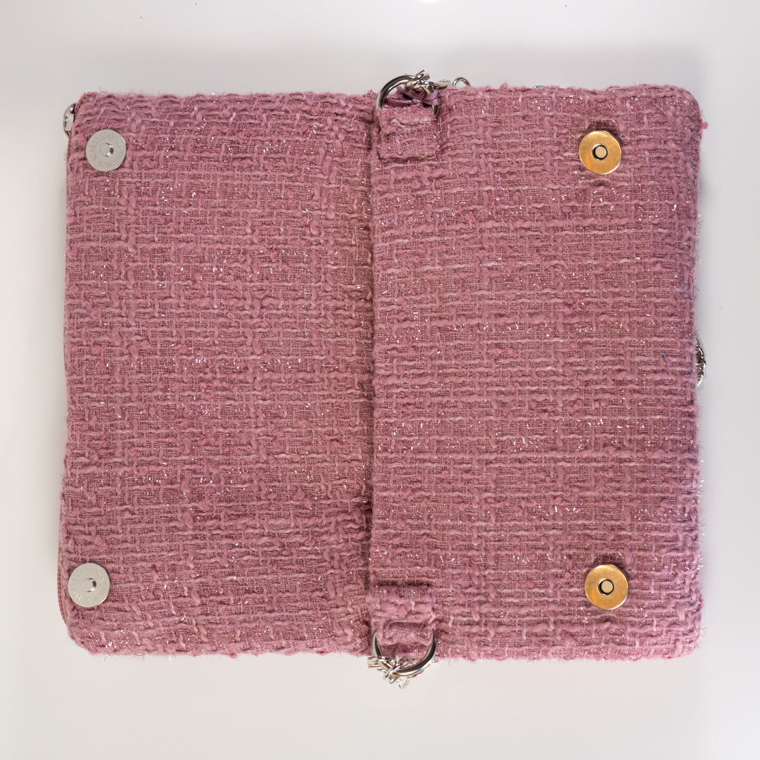 Zippy bouclé rosa antico