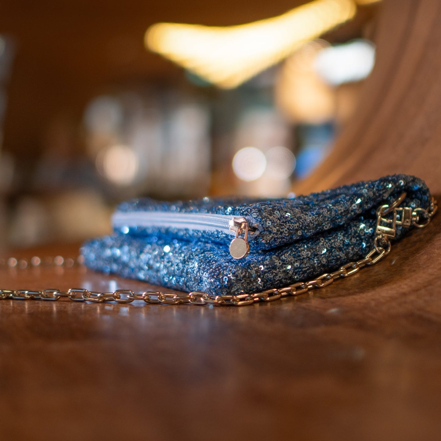 Zippy paillettes azzurre