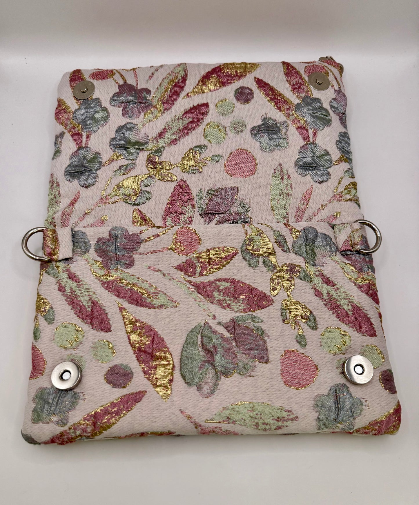 Zippy jacquard a fiori rosa