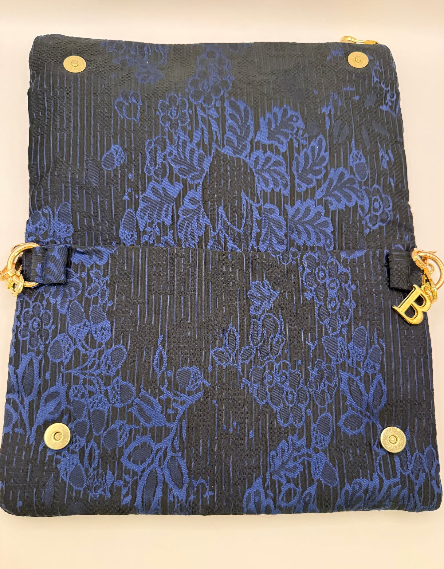 Zippy jacquard nero e blu