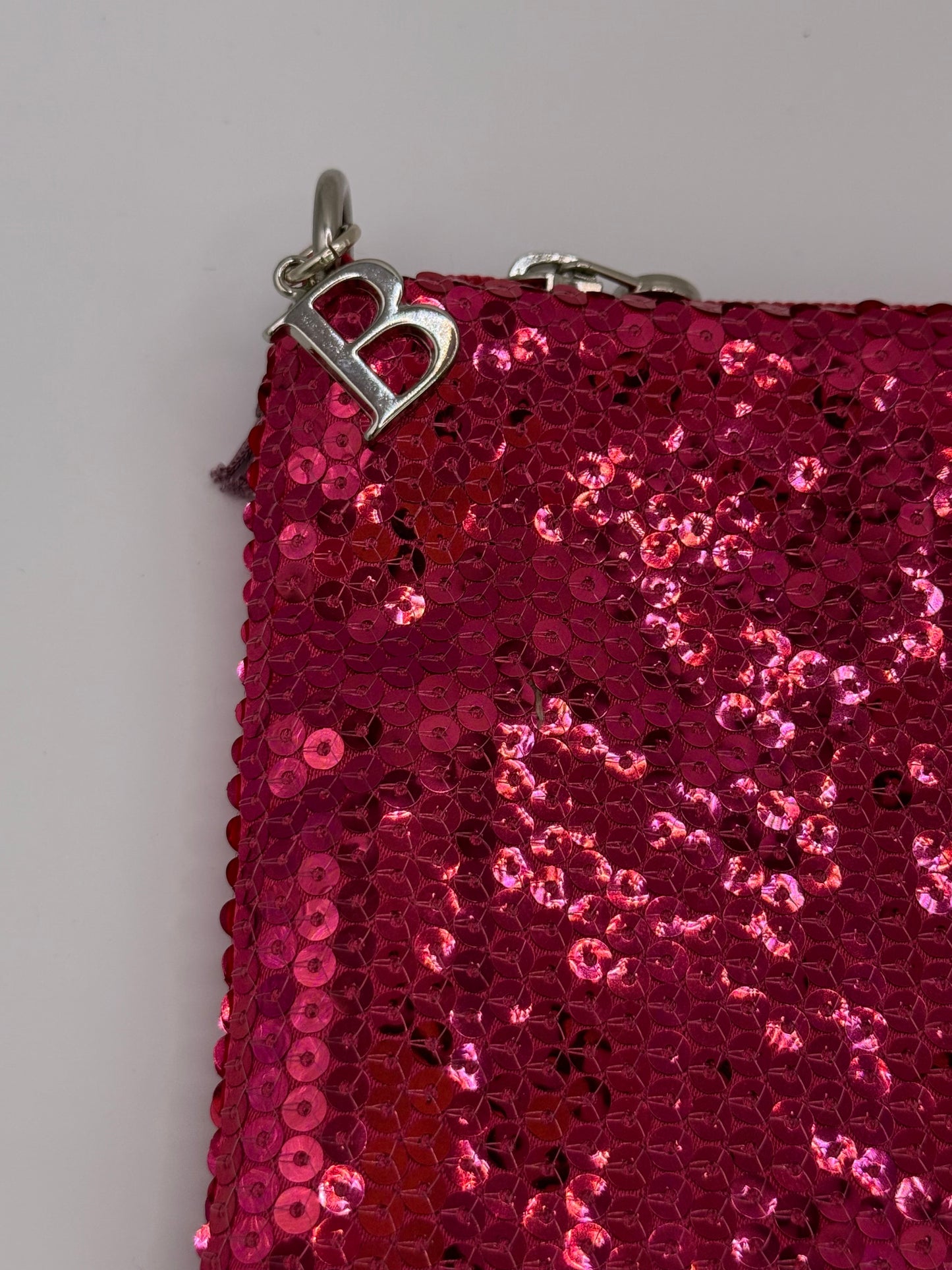 La Poshetta Mini paillettes ciliegia