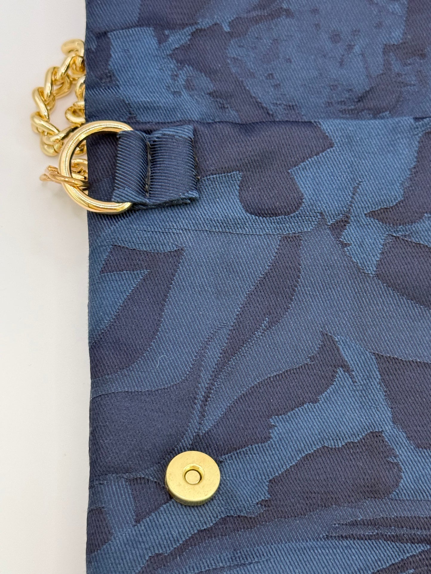 Zippy jacquard blu