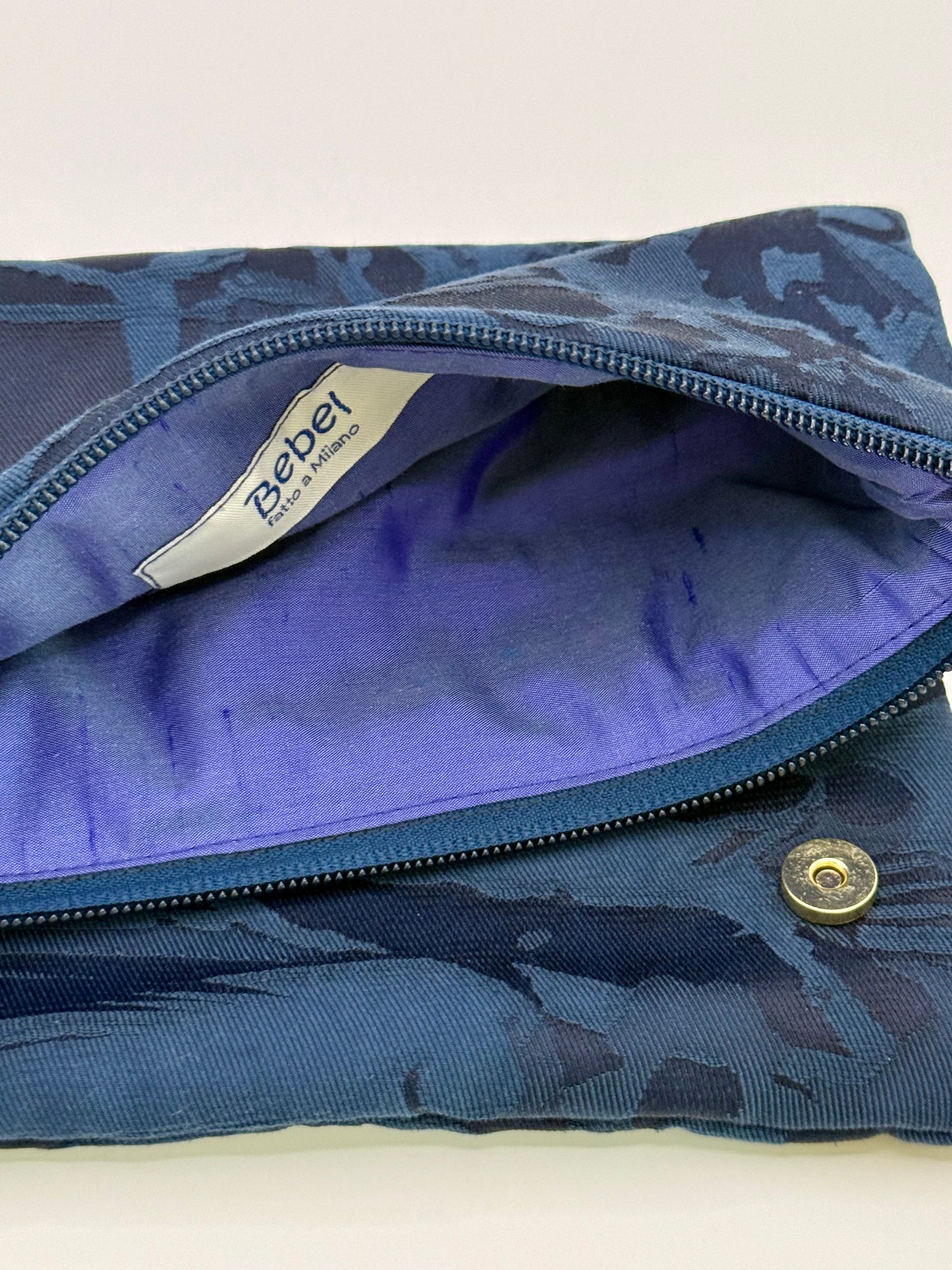 Zippy jacquard blu