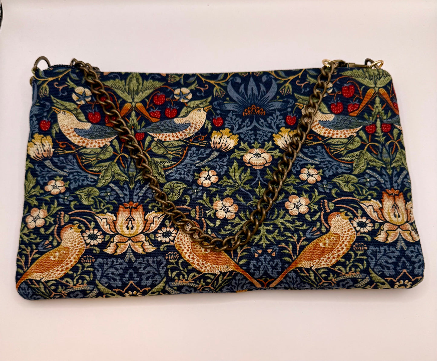 La Poshetta tessuto made in Japan - collezione “Best of Morris” di Barbara Brackman