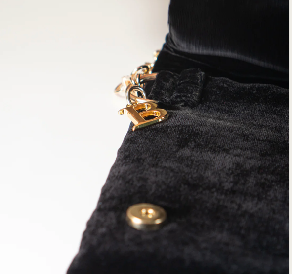 Zippy Jacquard di velluto a stelle oro