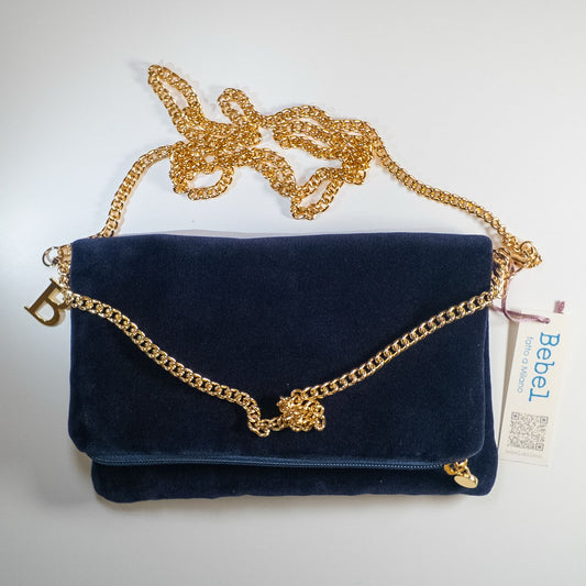 Zippy velluto blu