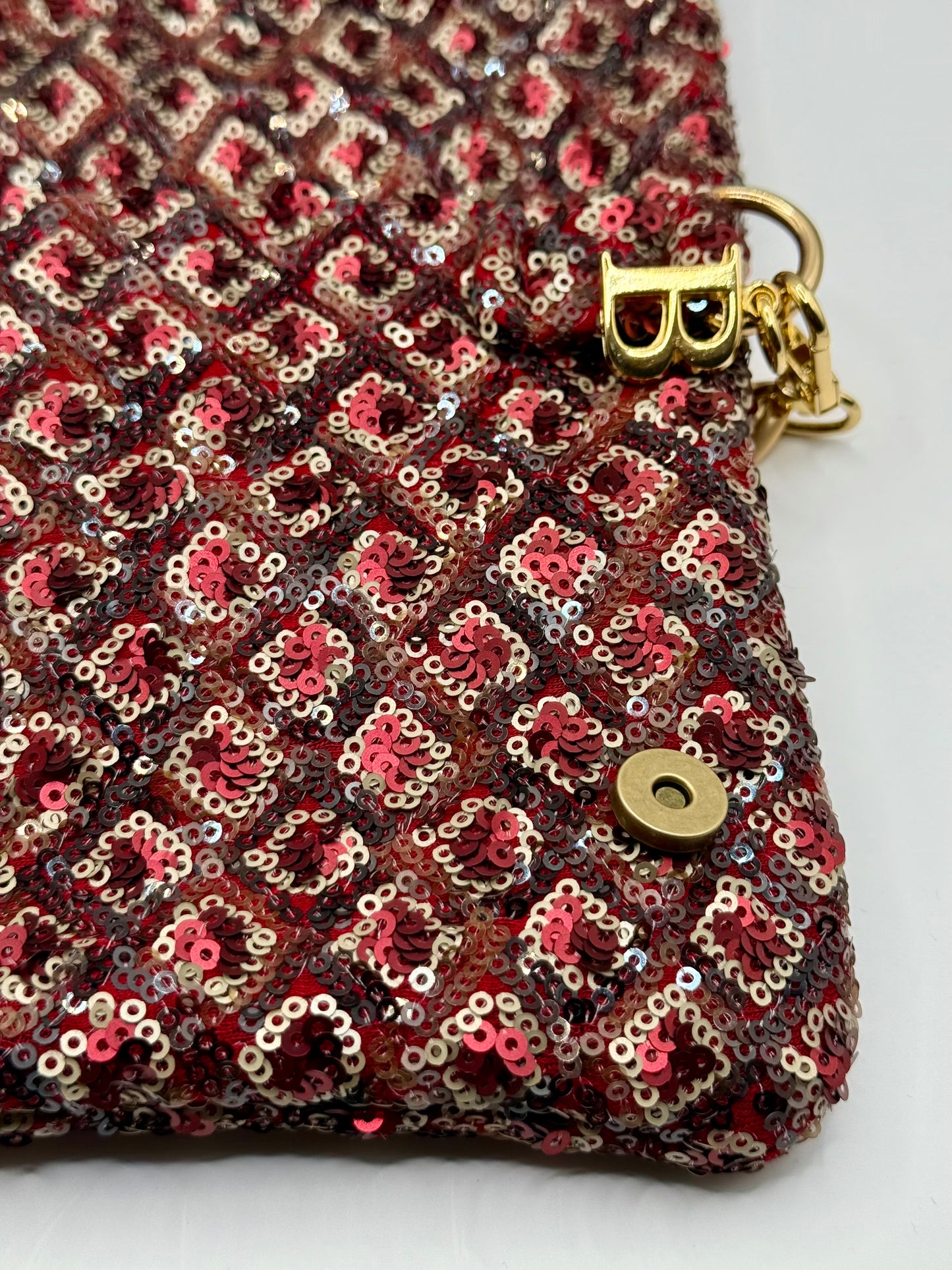 Zippy paillettes amaranto