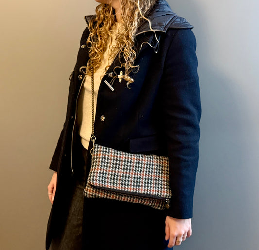 Zippy Pied de Poule nero, grigio e rosso