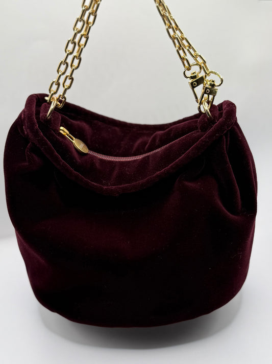 Bignè velluto porpora