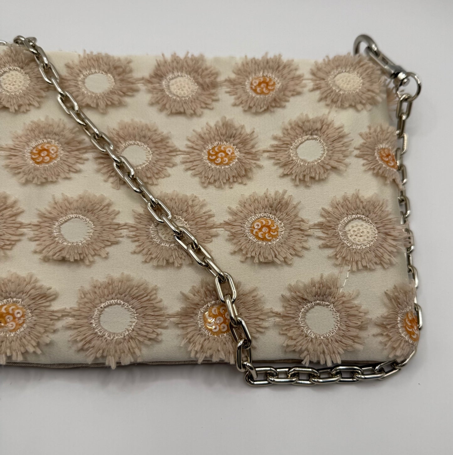 La Poshetta Mini Jacquard margherite beige - Retro Jacquard beige