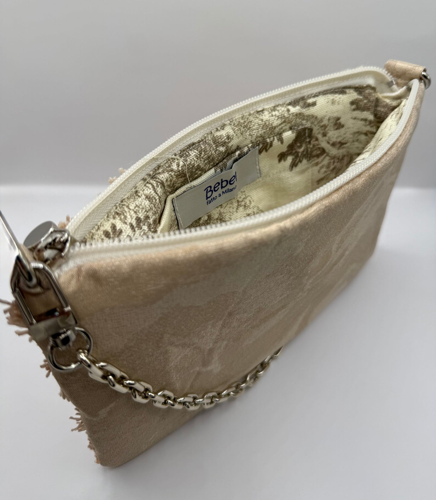 La Poshetta Mini Jacquard margherite beige - Retro Jacquard beige