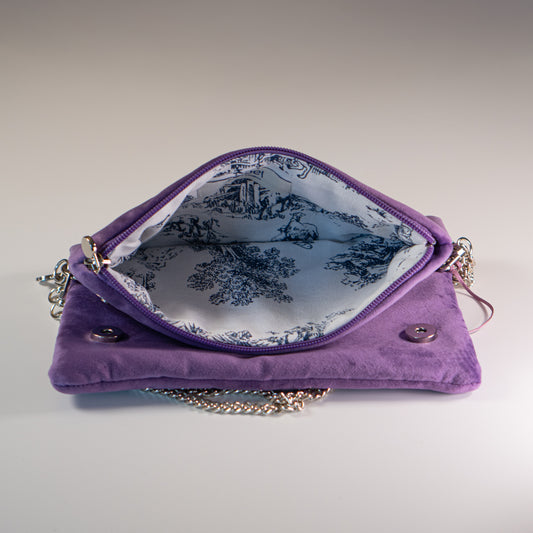 Zippy velluto glicine