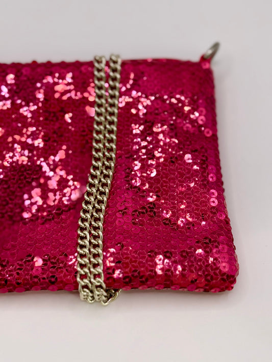 La Poshetta Mini paillettes ciliegia