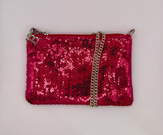 La Poshetta Mini paillettes ciliegia