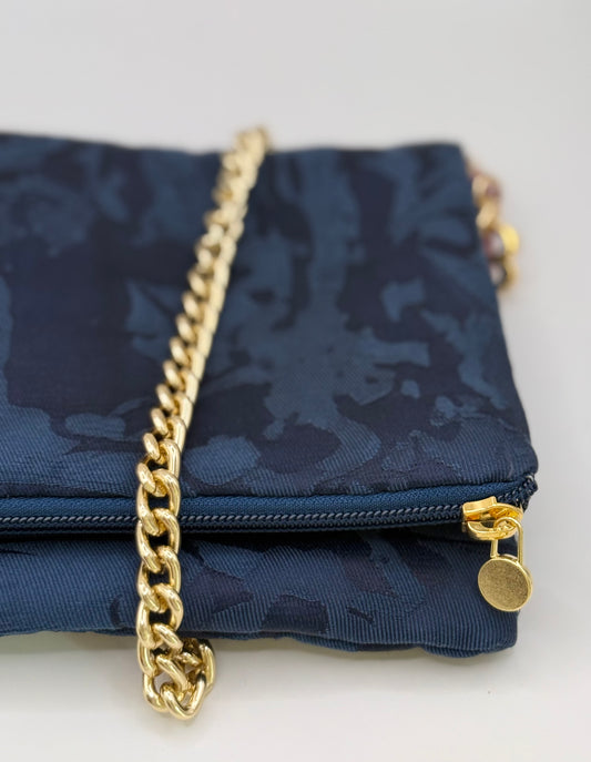 Zippy jacquard blu
